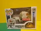 Funko POP #1219 Jurassic World Dominion Atrociraptor Ghost Exclusive Figure