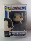 Funko Pop #129 Winter Soldier Marvel Captain America Civil War New