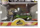 Funko Pop 1382 Jurassic Park T-Rex Breakout: Dr. Alan Grant 30th Anniversary