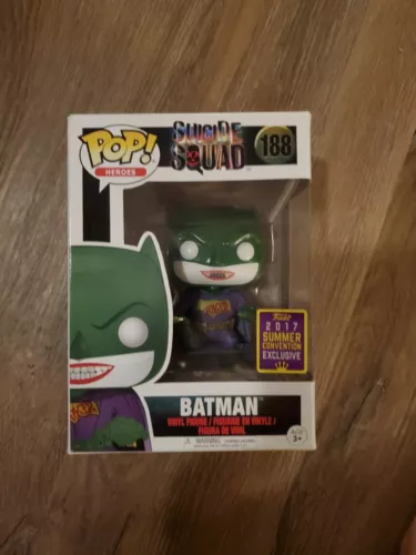 Funko Pop 188 Suicide Squad Batman Joker