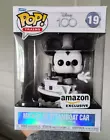 Funko Pop #19 Disney Mickey In Steamboat Car Amazon Exclusive NIB