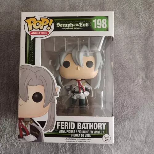 Funko Pop #198 Seraph Of The End Vinyl Figure Vampire Reign Ferid Bathory