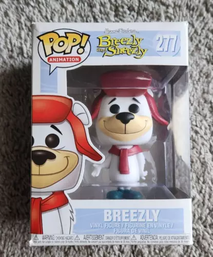 Funko POP! #277 Breezly Hanna Barbera Breezly and Sneezly Comes With Box Protect