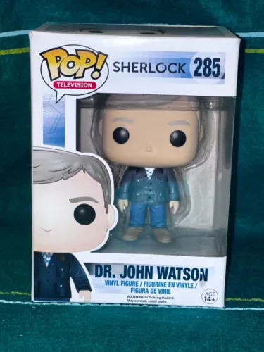 ✨Funko Pop! 285 DR. John Watson, Sherlock / Pop! Television / W/Protector