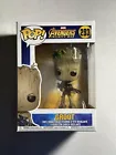 Funko Pop 293 Groot Marvel Avengers Infinity War Bobble-Head w/ Vinyl Protector