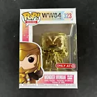 Funko Pop #323 Wonder Woman WW84 Golden Armor DC Target Exclusive