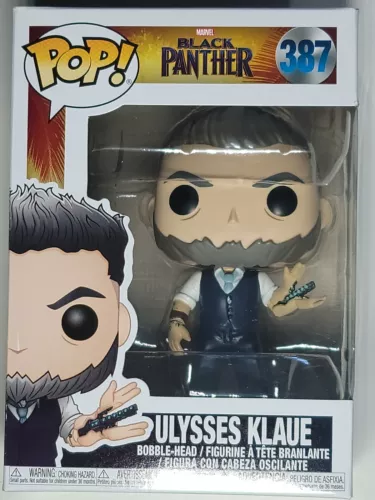 Funko Pop #387 Ulysses Klaue from Black Panther NEW!