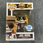 FUNKO POP! 401 Guns N' Roses Skeleton Axl Rose Vinyl Figure, Box has Dents