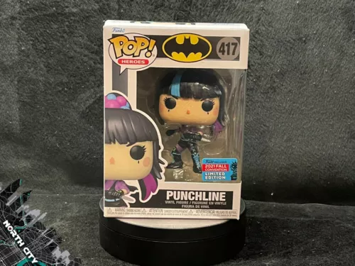 Funko Pop #417 Punchline (Batman) 2021 NYCC Shared LE w/ protector