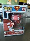 Funko Pop #437 Superman Red (DC Heroes) NYCC 2022 Shared LE w/protector