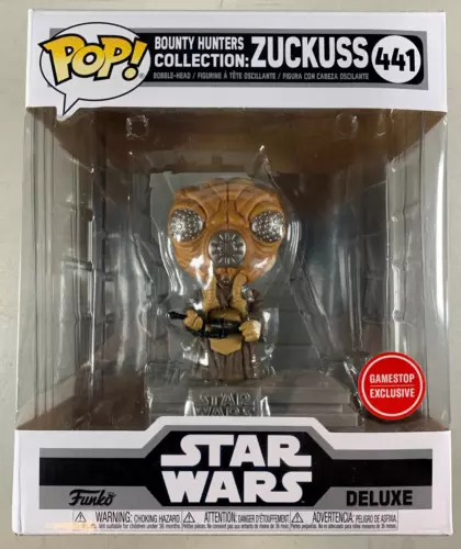 Funko POP! #441 Star Wars  ZUCKUSS   Bounty hunters COLLECTION DELUXE  Gamshop e