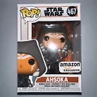 Funko POP! #467 Star Wars: The Mandalorian Hooded Ahsoka with Dual Sabers Amazon