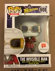 FUNKO POP 608 MONSTERS THE INVISIBLE MAN WALGREENS EXCLUSIVE