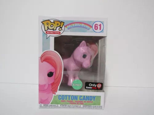 FUNKO POP 61 COTTON CANDY MY LITTLE PONY SCENTED GAMESTOP EXCLUSIVE NEW IN BOX