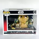 FUNKO POP! 611 Star Wars Return of the Jedi - Jabba The Hutt & Salacious B Crumb