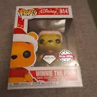 Funko Pop #614 Winnie The Pooh Christmas Glitter Diamond Special Edition