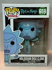 Funko Pop #659 Hologram Rick Clone W/Box Protector ~ Fast Free Shipping