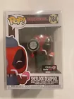 Funko Pop!   # 784  Sherlock Deadpool   Gamestop Exc   Protective Cover NIB