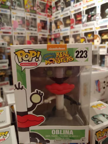 Funko Pop Aaahh Real Monsters Oblina #223 Vinyl Figure With Protector