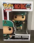 Funko Pop! AC/DC Angus Young Green Outfit Funko Pop! Vinyl Figure #411 In Stock