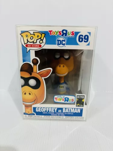 Funko Pop | Ad Icon | DC Geoffrey as Batman Toys R Us | 69 | Sent Tracked