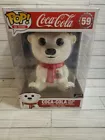 Funko POP! Ad Icons 10 inch Coca Cola Bear #59 In Box Shelf Sitting Dusty Cool