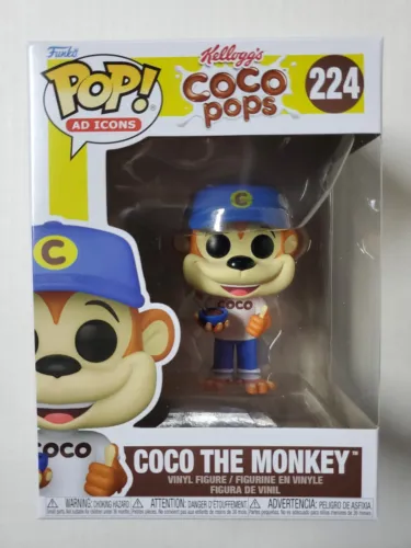 Funko Pop Ad Icons #224 Kellogg's Coco the Monkey Figure Brand NEW IN STOCK