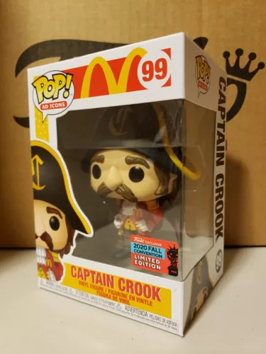 Funko Pop Ad Icons #99 McDonalds Captain Crook 2020 Fall Convention Excl *NEW*