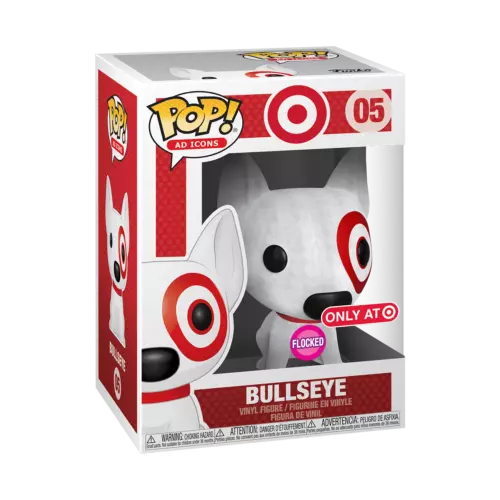 Funko POP! Ad Icons Bullseye Flocked #5 Vinyl Figure