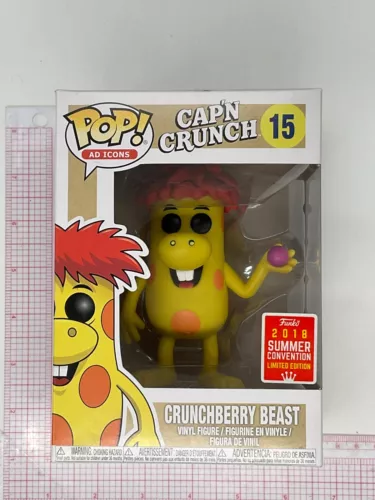 Funko POP! Ad Icons Cap’n Crunch #15 Crunchberry Beast 2018 Summer Convention B4