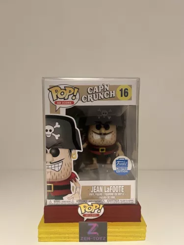 FUNKO POP! Ad Icons Cap'n Crunch Jean LaFoote #16 Funko Shop Exclusive