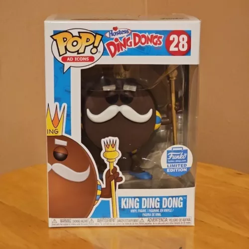 Funko POP! Ad Icons: King Ding Dong #28 Funko Shop Exclusive + Protector**