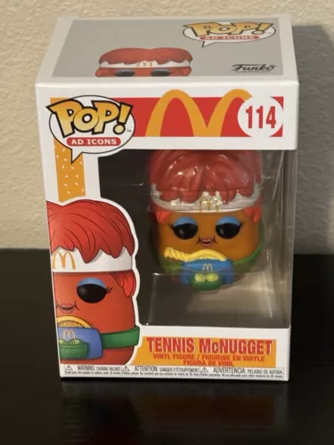 FUNKO POP AD ICONS MCDONALDS #114 TENNIS MCNUGGET VINYL FIGURE NIB