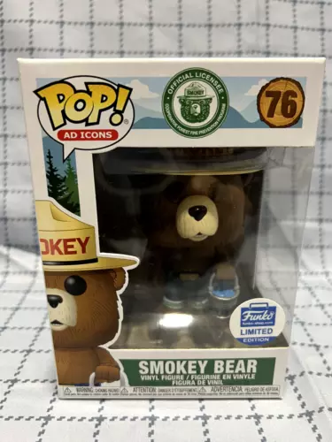 Funko POP! Ad Icons Smokey Bear with Bucket 76 Funko Shop Limited Edition