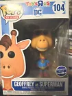 Funko POP! Ad Icons Toys R Us DC Geoffrey as Superman #104 Exclusive (B21T)