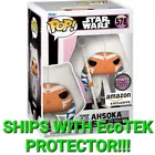 Funko Pop! Ahsoka #578 Amazon Star Wars Power of the Galaxy WITH Protector