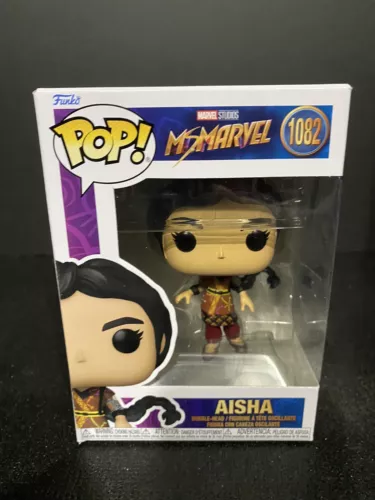 FUNKO POP ! AISHA 1082 MS MARVEL MARVEL STUDIOS X01