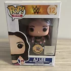 Funko Pop! AJ Lee #12 WWE Exclusive Retired Vaulted Vinyl Figure NIP Collectible