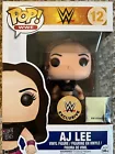 Funko Pop! AJ Lee #12 WWE Exclusive Retired Vaulted Vinyl Figure W/ Hard Case