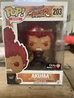 Funko Pop Akuma #203 Street Fighter Gamestop Exclusive