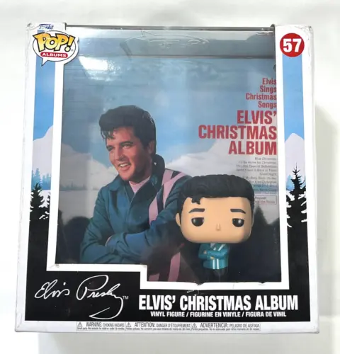 Funko Pop! Album Cover Elvis Presley - Elvis’ Christmas Album #57 *Box Damage*