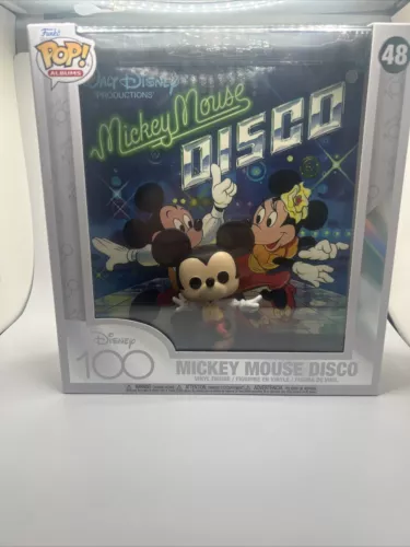 Funko Pop! Album Cover with Case: Disney - Mickey Mouse Disco #48