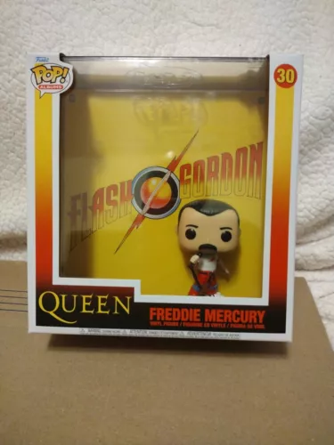 Funko Pop! Album Cover with Case: Freddie Mercury #30