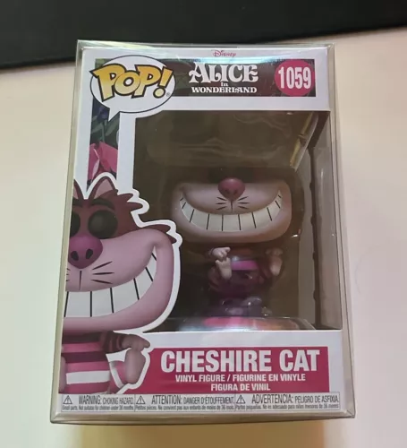 Funko Pop!  Alice In Wonderland - CHESHIRE CAT # 1059 + Pop protector