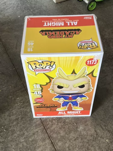 Funko Pop! All might Mega Sized, 18" #1173 GameStop Exclusive My Hero Academia