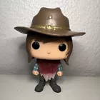 Funko Pop! AMC The Walking Dead CARL GRIMES #388 Bloody Poncho Vinyl Loose OOB