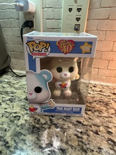 Funko Pop Animation #1206 True Heart Bear Common Care Bears 40th Anniversary