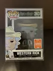 Funko Pop Animation 363 Rick and Morty Western Rick Summer Con Exclusive SDCC