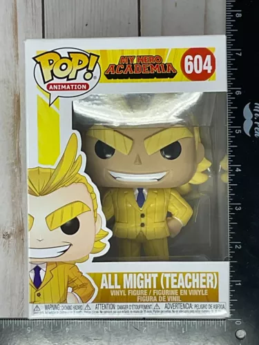 Funko Pop! Animation #604 All Might (Teacher) My Hero Academia Vinyl Figure G04