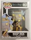 FUNKO POP ANIMATION 663 RICK AND MORTY WASP RICK FIGURE with PROTECTOR NEW